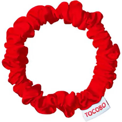 Оксамитова резинка для волосся «червона» Tocobo Hair Scrunch Red