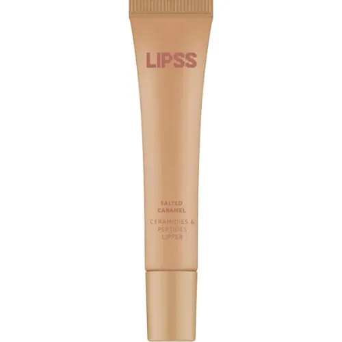 Блеск для губ «соленая карамель» Lipss Salted Caramel Ceramides & Peptides Lipper, 8 мл.