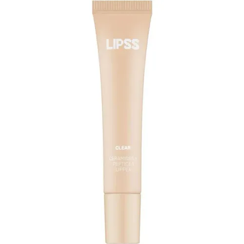 Блеск для губ «прозрачный» Lipss Clear Ceramides & Peptides Lipper, 8 мл.