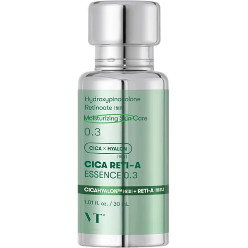 Бустер-есенція для обличчя VT Cosmetics Cica Reti-A Essence 0.3 з ретинолом і екстрактом центелли, 30 мл.