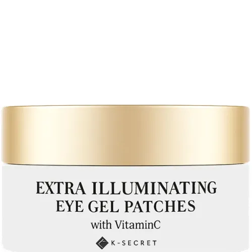 Патчі під очі проти темних кіл K-Secret Extra Illuminating Eye Gel Patches Vitamin C з вітаміном С