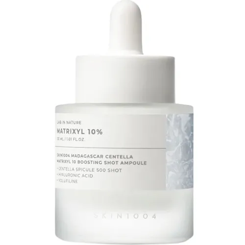 Ампульная сыворотка-бустер для лица SKIN1004 Madagascar Centella Matrixyl 10% Boosting Shot Ampoule с экстрактом центеллы и