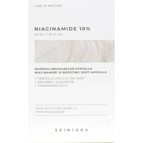 Ампульная сыворотка-бустер для лица SKIN1004 Madagascar Centella Niacinamide 10% Boosting Shot Ampoule, 30 мл. - вид 2