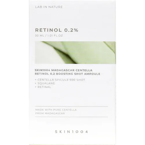 Ампульная сыворотка-бустер для лица SKIN1004 Madagascar Centella Retinol 0.2% Boosting Shot Ampoule, 30 мл. - вид 2