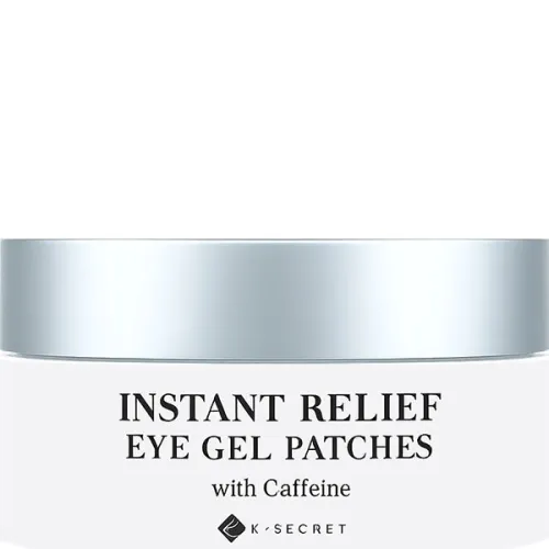 Патчі під очі проти набряків K-Secret Instant Relief Eye Gel Patches Caffeine з кофеїном