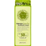 Інтенсивний сонцезахисний крем для обличчя 3W Clinic Intensive Green Tea Sunblock Cream SPF50+ PA+++, 70 мл. - вигляд 2