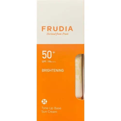 Солнцезащитный крем-основа для лица Frudia Tone Up Base Sun Cream SPF50+ PA+++, 50 г. - вид 2