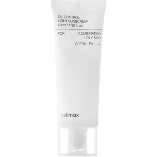Солнцезащитный крем для уменьшения секреции себума Celimax Oil Control Light Sunscreen SPF50+ PA++++, 40 мл.