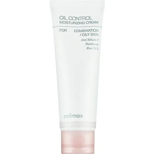 Увлажняющий крем для контроля жирности кожи лица Celimax Oil Control Moisturizing Cream, 80 мл.