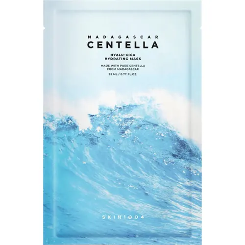 Інтенсивно-зволожуюча тканинна маска для обличчя SKIN1004 Madagascar Centella Hyalu-Cica Hydrating Mask з гіалуроновою