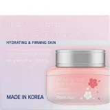 Зволожуючий крем для обличчя FarmStay Hyaluronic Acid & Cherry Blossom Cream, 55 мл. - вигляд 2