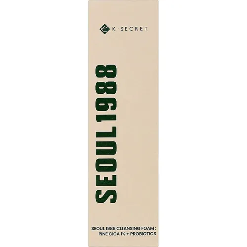 Пінка для вмивання K-Secret SEOUL 1988 Cleansing Foam: Pine Cica 1% + Probiotics, 150 мл. - вигляд 2