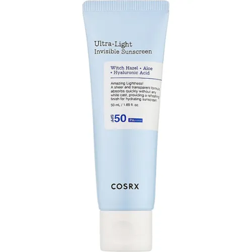 Ультра-легкий сонцезахисний крем для лица Cosrx Ultra-Light Invisible Sunscreen SPF50 PA++++, 50 мл.