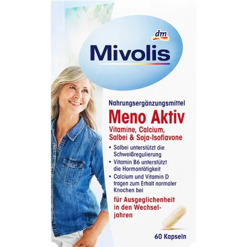 Вітамінно-мінеральний комплекс для жінок у період менопаузи Mivolis Meno Aktiv