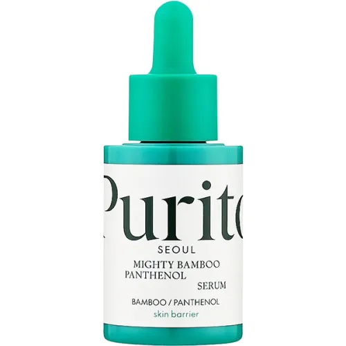 Увлажняющая сыворотка для лица Purito Seoul Mighty Bamboo Panthenol Serum с экстрактом бамбука и пантенолом, 30 мл.