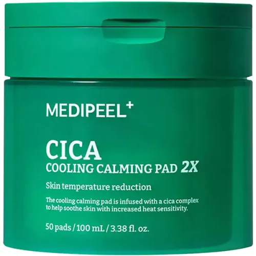 Охолоджуючі заспокійливі пади для обличчя Medi Peel CICA Cooling Calming Pad 2X