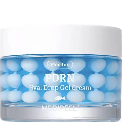 Капсульний ліфтинг гель-крем для обличчя Medi Peel Mooltox PDRN Hyal Drop Gel Cream з PDRN, 50 г.