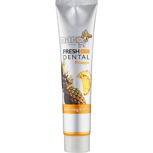 Зубная паста Hanil Nano Fresh Dental Pineapple Toothpaste со вкусом ананаса, 160 г.