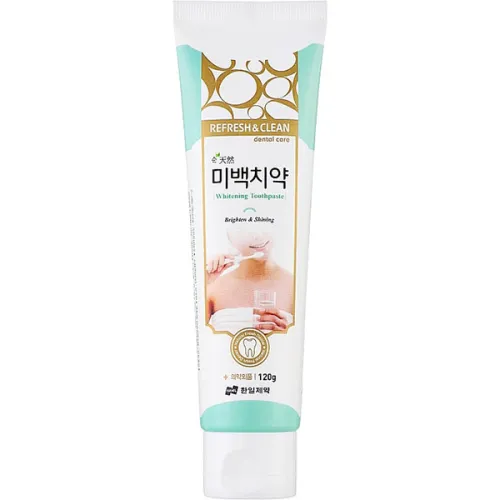 Відбілююча зубна паста Hanil Refresh & Clean Dental Clean Whitening Toothpaste, 120 г.