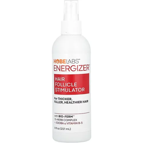 Активатор росту волосся Hobe Labs Energizer Hair Follicle Stimulator з екстрактом жожоба та вітаміном B5, 237 мл.
