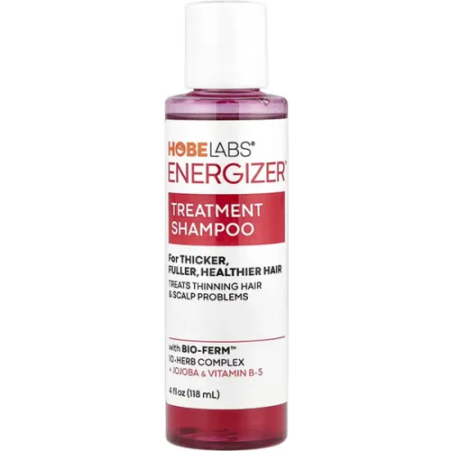 Лікуючий шампунь для волосся Hobe Labs Energizer Treatment Shampoo з екстрактом жожоба та вітаміном B5, 118 мл.