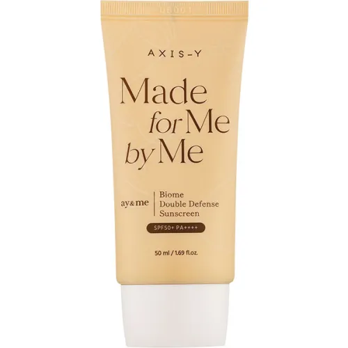 Сонцезахисний крем для обличчя Axis-Y Biome Double Defense Sunscreen SPF50+ PA++++ з подвійним захистом, 50 мл.