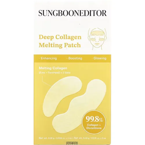 Колагенові патчі для обличчя Sungboon Editor Deep Collagen Melting Patch