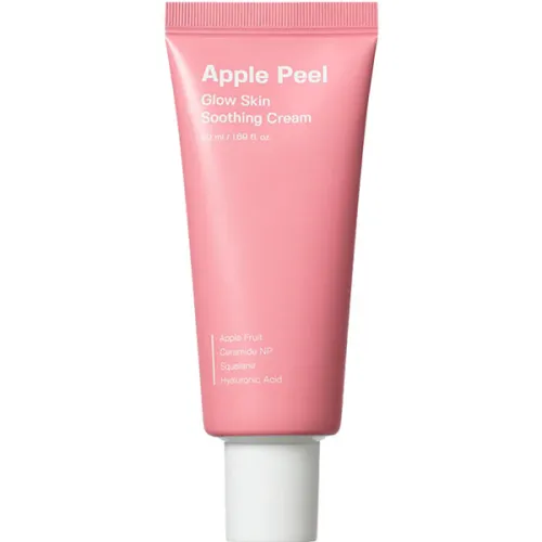 Заспокійливий крем для сяйва шкіри обличчя Sungboon Editor Apple Peel Glow Skin Soothing Cream з екстрактом шкірки яблука