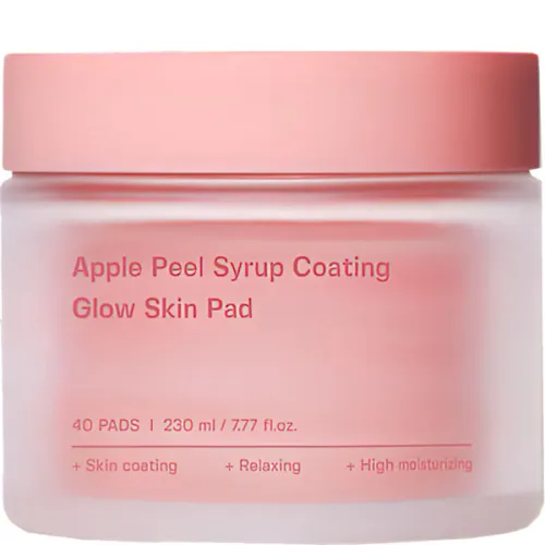 Пады для сияния кожи лица Sungboon Editor Apple Peel Syrup Coating Glow Skin Pad с экстрактом кожуры яблока