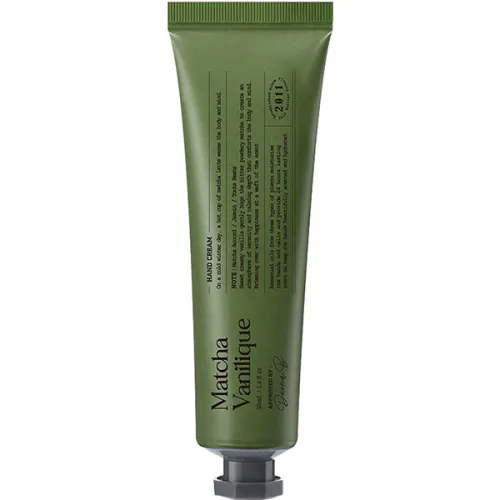 Ламеллярный крем для рук «матча и ваниль» Derma-B Narrative Hand Cream Matcha Vanilique, 50 мл.
