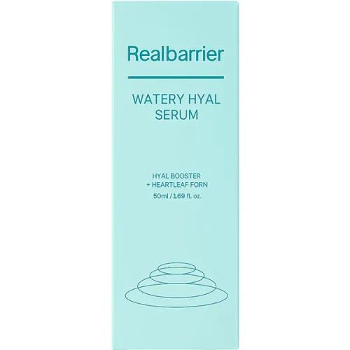 Легка зволожуюча сироватка для обличчя Real Barrier Watery Hyal Serum, 50 мл. - вигляд 2