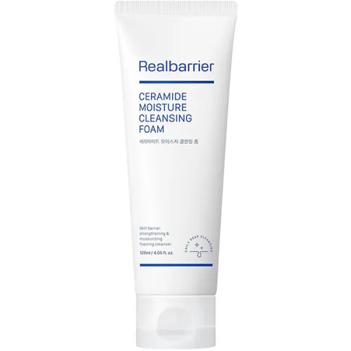 Увлажняющая пенка для умывания Real Barrier Ceramide Moisture Cleansing Foam с керамидами, 120 мл.
