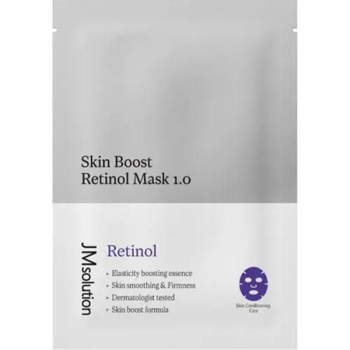 Тканинна маска для обличчя JMsolution Skin Boost Retinol Mask 1.0 з ретинолом, 30 мл.