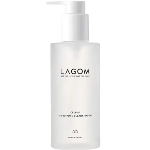 Гидрофильное масло для очистки пор Lagom Cellup Micro Pore Cleansing Oil, 23 мл. - вид 2
