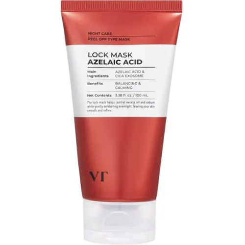 Успокаивающая маска-пленка для лица VT Cosmetics AZ Care Lock Mask с азелаиновой кислотой, 100 мл.