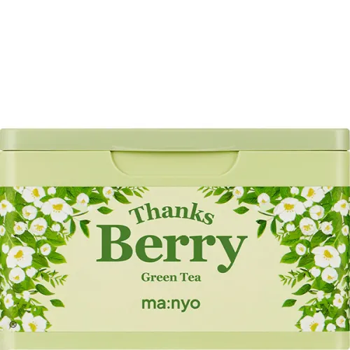 Тканевая маска для лица Manyo Thanks Berry Green Tea Mask с экстрактом зеленого чая