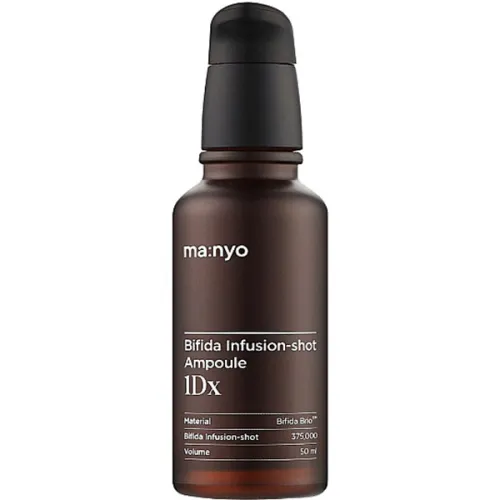Ампульная сыворотка для лица Manyo Bifida Infusion-shot Ampoule 1Dx с лизатами бифидобактерий и микроиглами, 50 мл.