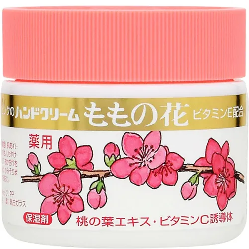 Крем для рук Original Momonohana Peach Hand Cream с экстрактом листьев персика, 70 г.
