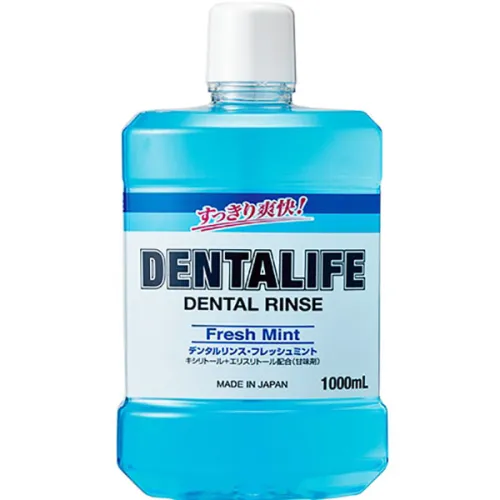 Ополаскиватель для полости рта «свежая мята» Rocket Soap Dentalife Dental Rinse Fresh Mint, 1000 мл.