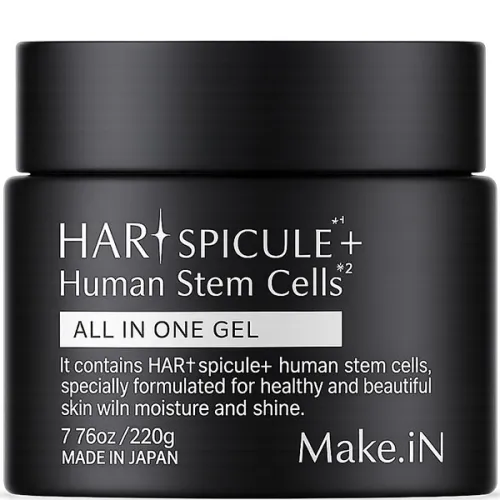 Омолаживающий гель для лица Ashiya Make.iN Hari Spicule Human Stem Cells All in One Gel с микроиглами и стволовыми клетками