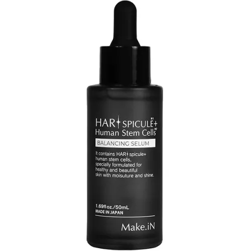 Балансирующая сыворотка для лица Ashiya Make.iN Hari Spicule Human Stem Cells Balancing Serum с микроиглами и стволовыми