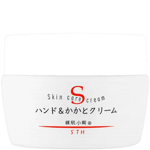 Крем для рук та п'ят Japanese Beauty Kinuhada Komachi Hand & Heel Cream Jar з кінським жиром, 150 г.