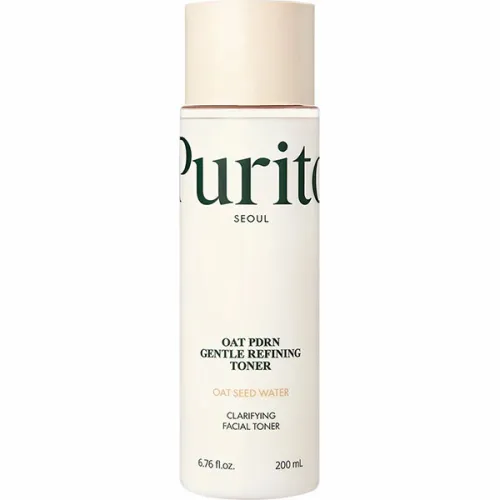 М'який очищуючий тонер для обличчя Purito Seoul Oat PDRN Gentle Refining Toner з PDRN вівса, 200 мл. прим'ята уп.