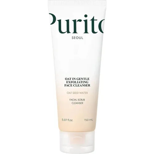 Отшелушивающая пенка для умывания Purito Seoul Oat In Gentle Exfoliating Face Cleanser с экстрактом овса, 150 мл. примятая