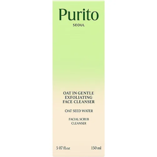 Отшелушивающая пенка для умывания Purito Seoul Oat In Gentle Exfoliating Face Cleanser, 150 мл. примятая уп. - вид 2
