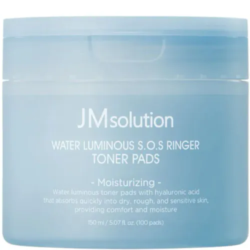 Увлажняющие тонер-пады для лица JMsolution Water Luminous S.O.S Ringer Toner Pads