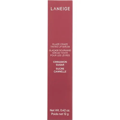 Тонирующая сыворотка для губ Laneige Glaze Craze Tinted Lip Serum Cinnamon Sugar, 12 г. - вид 2