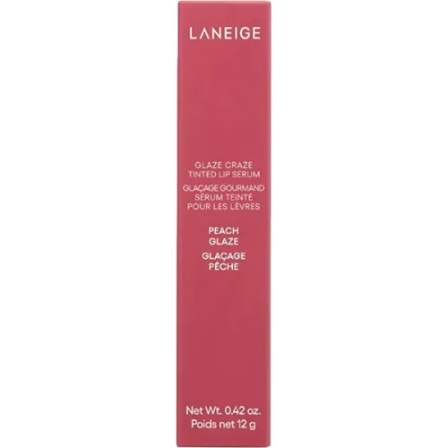 Тонуюча сироватка для губ Laneige Glaze Craze Tinted Lip Serum Peach Glaze, 12 г. - вигляд 2