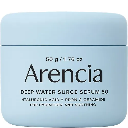 Увлажняющая сыворотка для лица Arencia Deep Water Surge Serum 30 с гиалуроновой кислотой, PDRN и керамидами, 50 г.