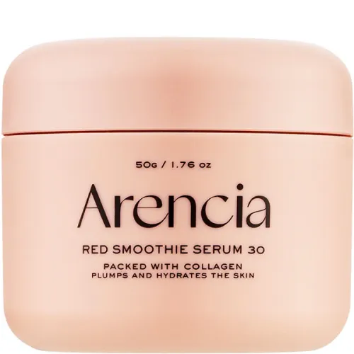 Ревитализирующая сыворотка для лица Arencia Fresh Red Smoothie Serum 30 с коллагеном и ниацинамидом, 50 г.